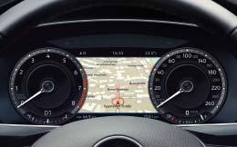 ajonopeuden, navigointitiedot ja liikennemerkit suoraan kuljettajan näkökentässä.