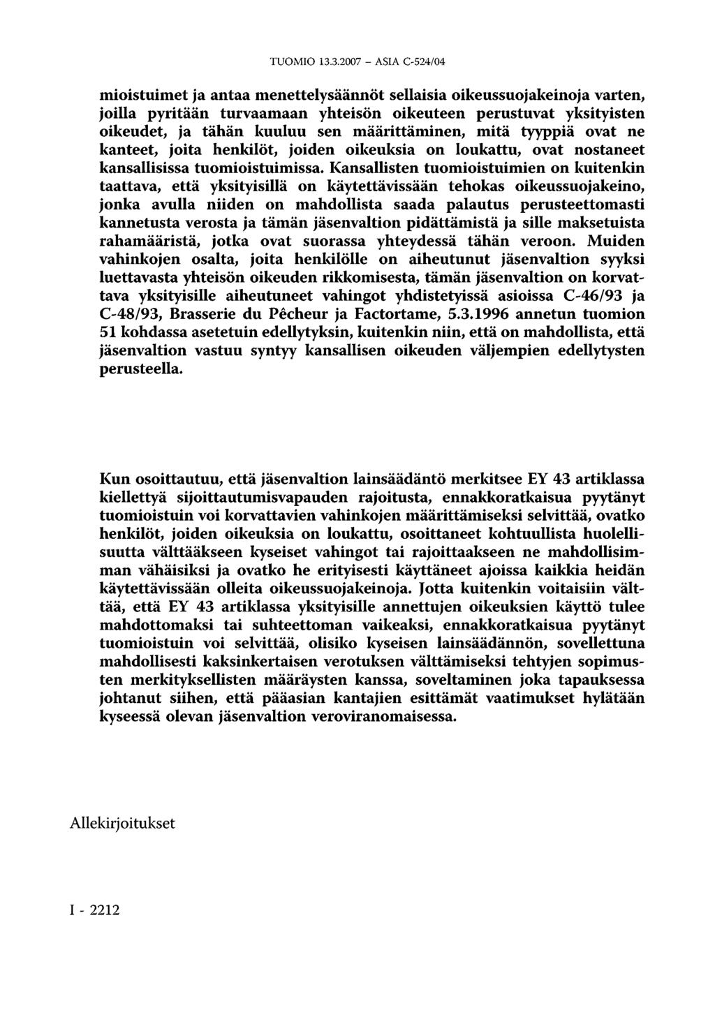 TUOMIO 133.
