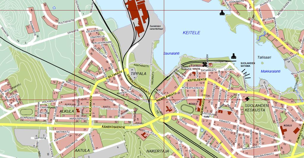 ÄÄNEKOSKEN KAUPUNKI KORTTEIDEN 41 JA 42 ASEMAKAAVAN MUUTOS, SUOLAHTI LIITE 1 OSALLISTUMIS- JA ARVIOINTISUUNNITELMA (MRL 63 ) 3.5.2007, 27.4.2017 1.