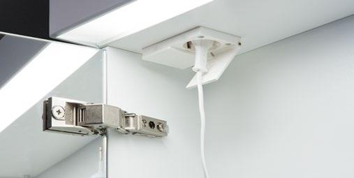 ECOLIGHT ECOLIGHTISSA yhdistyy kolme valoa: 1. Epäsuora valaistus ylälipan kautta. Ei häikäise, seinäpinnat valottuvat katon kautta eikä voimakkaita varjoja synny. 2.