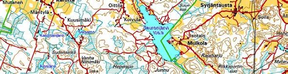 luontokohteet S6 H5 Li3 H4 maisema-alue SL ja S