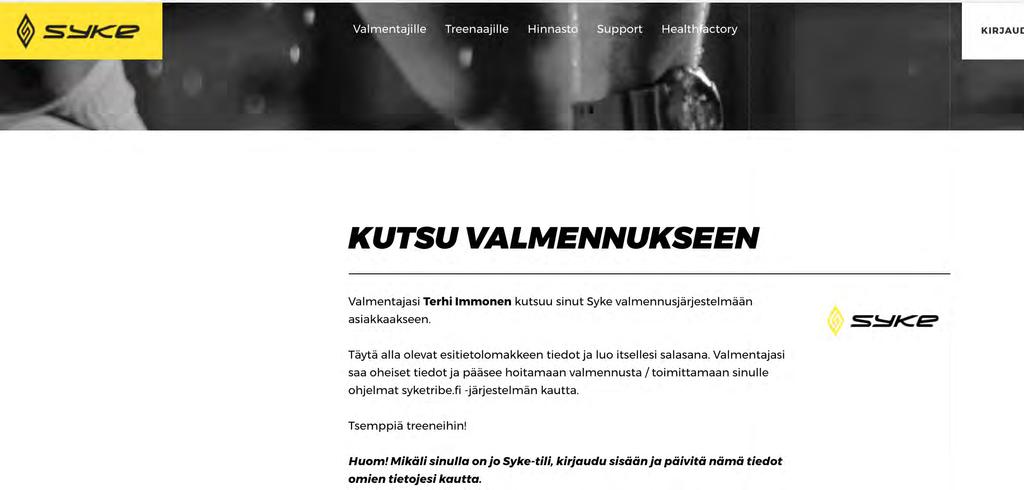 SÄHKÖINEN ESITIETOLOMAKE Sähköinen esitietolomake: Asiakas saa linkin, mistä pääsee täyttämään esitiedot Asiakas luo itse itselleen tunnuken ja salasanan, sekä saa linkin mistä pääsee lataamaan