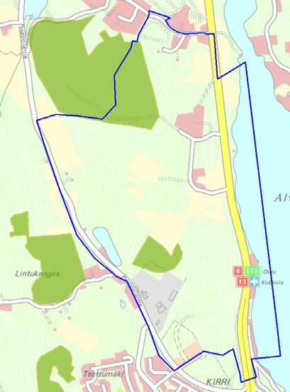 16 Suunnittelualue ja inventoidut METSO -kohteet Suunnittelualueeseen sisältyvät METSO -kohteet sijoittuvat Jyväskylän kaupungin omistamalle maalle.