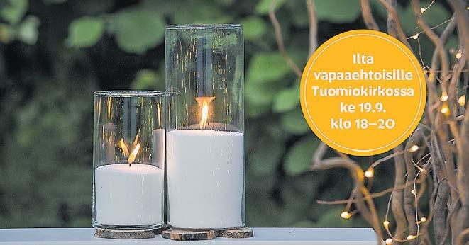 B 12 SILTA 7/2018 Kirkko Tampereella TAMMERFORS SVENSKA FÖRSAMLING SVENSKA FÖRSAMLINGEN Församlingshem Svenska Hemmet (SvH) Satamakatu 19, 33200 Tammerfors Ons 5.