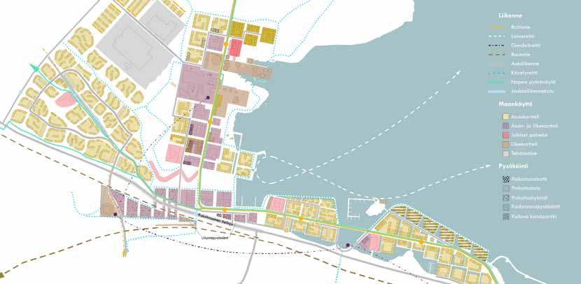 Saaret ja entinen tehdasalue on suunniteltu huolellisesti, mutta Lielahtea tulisi kehittää pelkän asuntorakentamisen sijaan sekoitettujen toiminto- The competition area has been