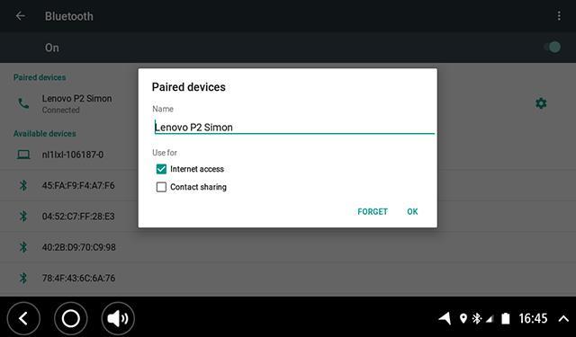 2. Paina TomTom BRIDGE -laitteen koti-painiketta. 3. Valitse Asetukset-sovellus. 4. Ota Bluetooth käyttöön. 5. Valitse Bluetooth ja valitse sitten HAE LAITTEITA.