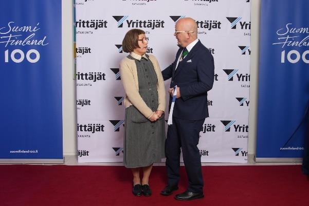 Yrittäjäaktiivinen kunta-seminaari: Kimmo Vainio, Heikki Nurmi, OP Viljanen, Seija Aronen, Suomen Yrittäjät ry 28-30.1.