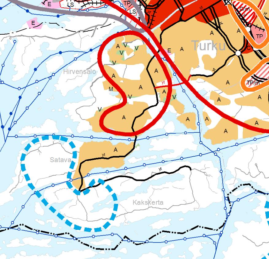 Nosto Consulting Oy 18 (37) Ote Varsinais-Suomen taajamien maankäytön, palveluiden ja liikenteen vaihemaakuntakaavan 2.