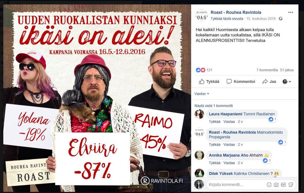 Ja hauskoilla