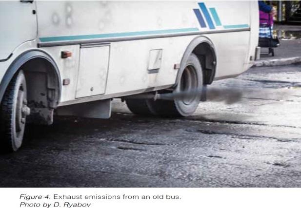 Toimenpiteitä Arktisissa maissa Diesel-kaluston modernisaatio (tieliikenne, työkoneet), jälkikäsittelytekniikat