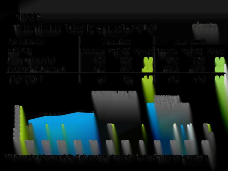 Eksote Tammikuun tulos ja ennuste 2018* IEKSOTE 2018 Tammikuu Koko vuosi I milj.