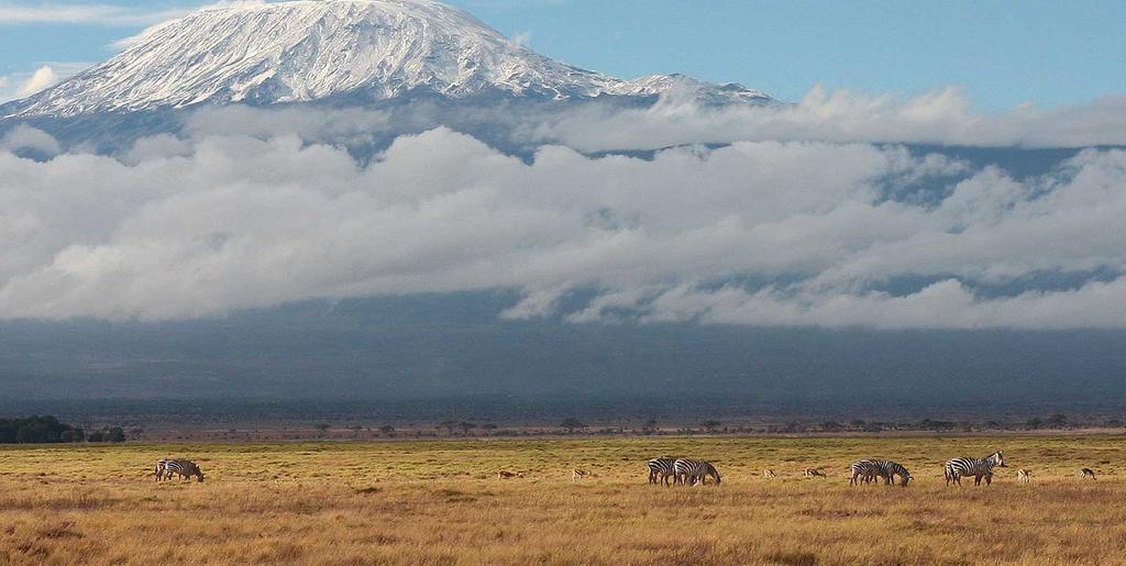 Kenian safari ja Mombasa Karen Blixenin museo, Amboseli Kilimanjaron