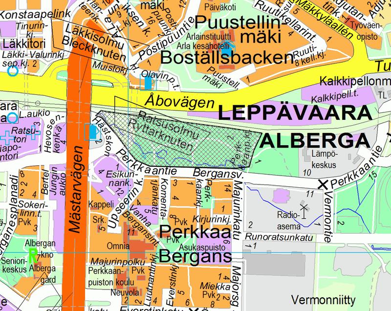 1 (35) Asianumero 2615/10.02.03/2015 Aluenumero 113810 Perkkaa II B (Hatsinanpuisto) Asemakaavan muutos 51.