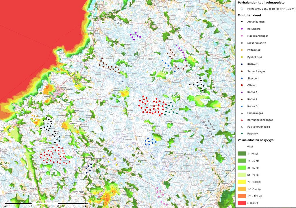 FCG SUUNNITTELU JA TEKNIIKKA OY Näkymäalueanalyysi ja havainnekuvat Kuva 3.