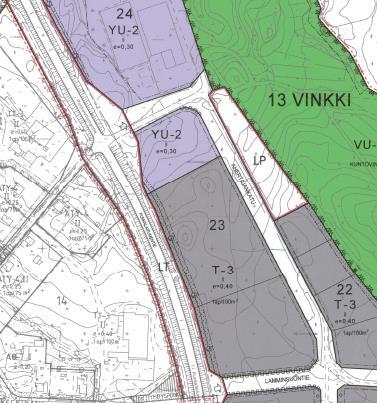 Asemakaava Alueella on asemakaava, joka on kaupunginhallituksen 30.5.