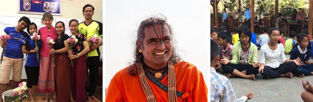 ATMA KRIYA YOGA OM CHANTING UUTISKIRJE KOHOKOHDAT KESÄKUU 2018 1. Kansainvälinen Seva-Sadhana -matka Kambodiassa (osa 2) 2. Kasvissyönnin levittäminen maailmanlaajuisesti 3.