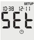 Päivämäärän ja kellonajan asetukset AutoSense-verensokerimittaria käytetään kaikkialla maailmassa, joten siinä on sekä 12- että 24-tunnin kello. Laite ei laske karkausvuosia.