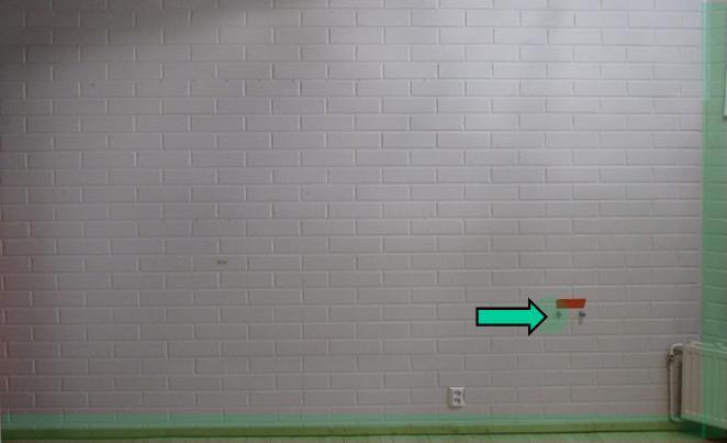 Tila alipaineistettiin Blowerdoor-alipaineistimella 10