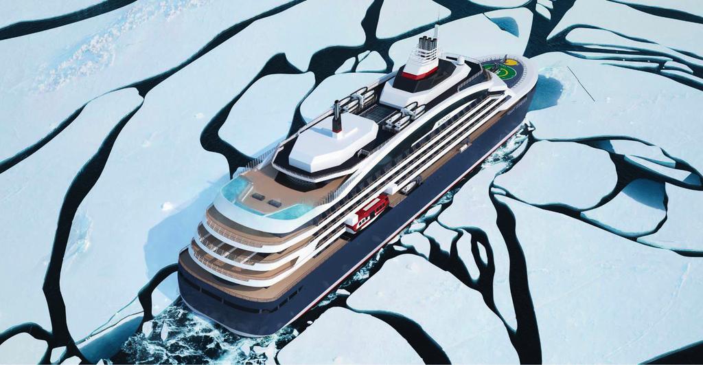 Suomalaisyhtiö Aker Arctic Technology Inc. on ollut mukana suunnittelemassa maailman ensimmäinen risteilyalusta, joka pystyy murtamaan peräti 2,5 metrin paksuista jäätä.