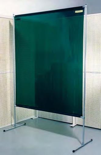 Paino 510-590 g/m 2 Hitsausverhot, korkeus 1800 x leveys 1400 mm 60313124 Hitsausverho, tummanvihreä 38 364 1600 60313324 Hitsausverho, läpinäkyvä punainen 38 364 1605 /kpl 60313524 Suojaverho,