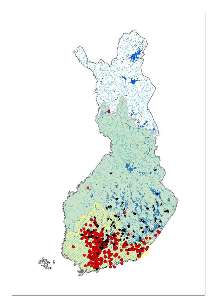 Akvaariolaji Amerikasta (Aasiasta) Päässyt luontoon Keski-Euroopassa Lisääntyy