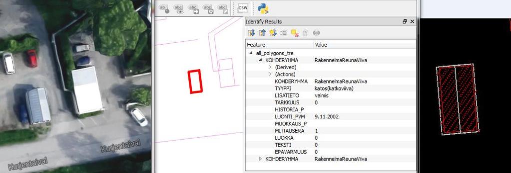 Mallinnus Pistepilvistä mallinnettavat Lähtöaineisto - Pistepilvet - Maanpinnan luokitus - Rakennusluokitus - Ilman kivijalkavektoreita Vektorointi Vektoroinnin