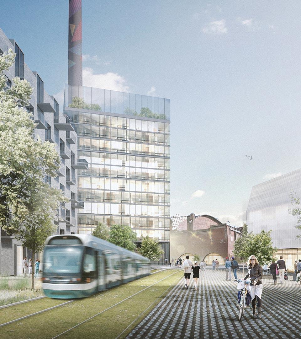 25 000 ASUKASTA TULEVAISUUDEN KAUPUNGINOSA 10 000 TYÖPAIKKAA Hiedanranta on