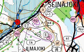 4 Suunnittelun lähtökohdat 4.1 Kaavoitus Maakuntakaava Suunnittelualueella on voimassa Etelä-Pohjanmaan oikeusvaikutteinen maakuntakaava, joka on vahvistettu 23.5.2005.