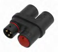 23 IP-luokka - IP 44 DEFA Y-kappale on haaroituskappale moottorin- ja sisätilanlämmittimen sekä MarineCharger akkulaturin kytkentään. UUTUUS!