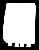 Sähkökeskus Tuotenro Sähkökeskus 230VAC/16A, harmaa 1 DEFA PlugIn -syöttö, 1 DEFA PlugIn