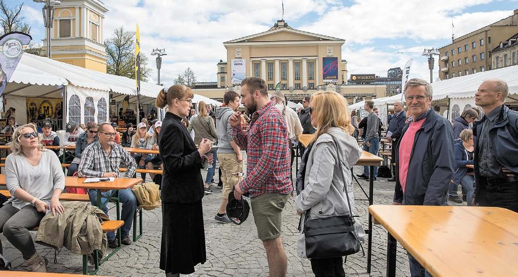 Virsiä laulaen kohti suvea Tampereen seurakunnat on jälleen mukana Suuret Oluet Pienet Panimot -tapahtumassa, joka järjestetään lauantaina 26. toukokuuta Keskustorilla. Portit avataan kello 12.