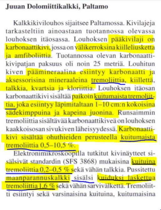 läjitysalue.