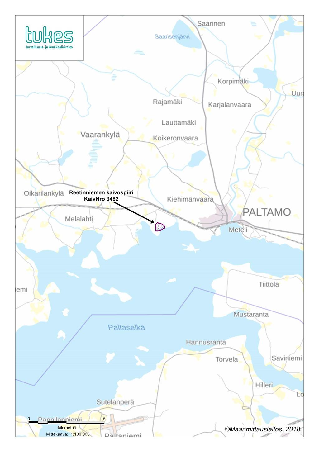 Liite 1 (a) Reetinniemen kaivospiirin KaivNro