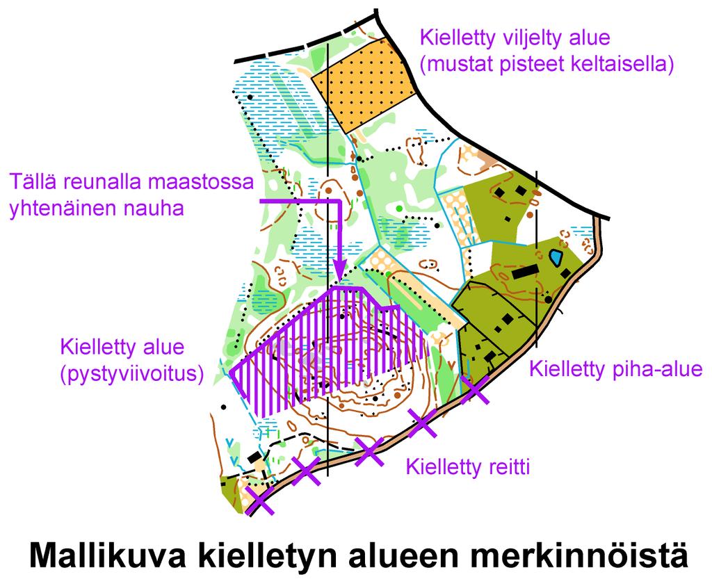 2 (5) 4. LÄHTÖ Kilpailunumerot jaetaan kilpailukeskuksessa Pekolan lavan terassilla. Numerolappu pitää olla mukana, kun siirrytään lähtöpaikalle.