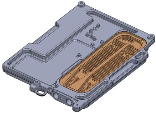 Tuote-esittely CASE InMotion Nestejäähdytyskanavan toteutus kitkahitsaamalla Mitat n. 500 x 380 x 35 mm, massa n. 6,6 kg ns.