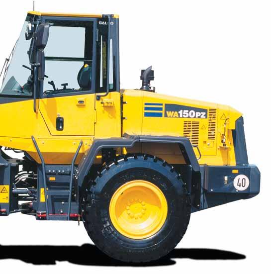 PYÖRÄKUORMAAJA WA150PZ-5 MOOTTORITEHO 74,0 kw / 99,2 hv @ 2.