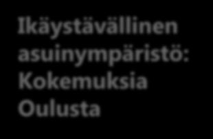 Ikäystävällinen asuinympäristö: Kokemuksia Oulusta Mikko Autio