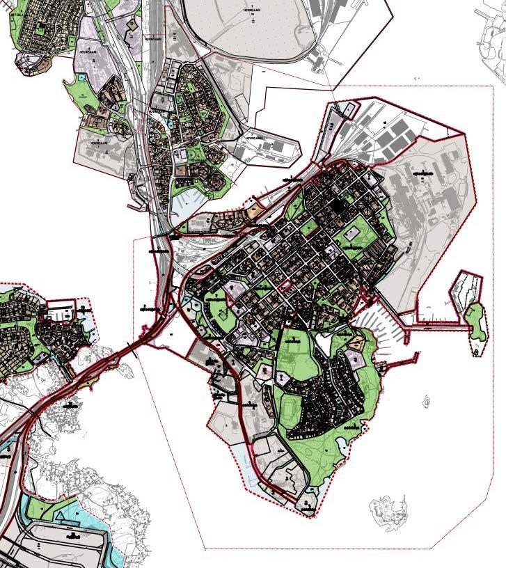 Kehityskuva osoittaa seudun yhdyskuntarakenteen kehittämisen periaatteet yleisellä tasolla ja lisäksi Kotkan keskusta toimii kehityksen moottorina seudun yhtenäisellä kaupunkivyöhykkeellä.