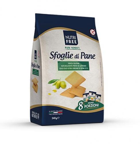 NUTRIFREE, OLIIVI-MINIVOILEIPÄKEKSIT (8X30 G) Gluteenittomat oliivinmakuiset minivoileipäkeksit valmistetaan yksinkertaisella ja luonnollisella reseptillä ekstra-neitsytoliiviöljyllä ilman laktoosia