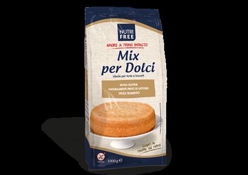 pakkauksen 08008696027884 Mix pane NUTRIFREE LEIVONTAJAUHO Nutrifreen jauhoseos makeaan leivontaan.