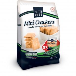 NUTRIFREE, VOILEIPÄKEKSIT (8X30 G) Gluteenittomat minivoileipäkeksit valmistetaan yksinkertaisella ja luonnollisella reseptillä ekstra-neitsytoliiviöljyllä ilman laktoosia ja palmuöljyä.