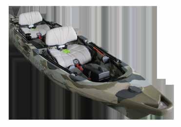 UUTUUS PE 432 cm 91 cm 42 kg Lure II Tandem Kalastuskajakit The New Lure 2 Tandem is our exciting new compliment to the Lure Series of Kayaks.