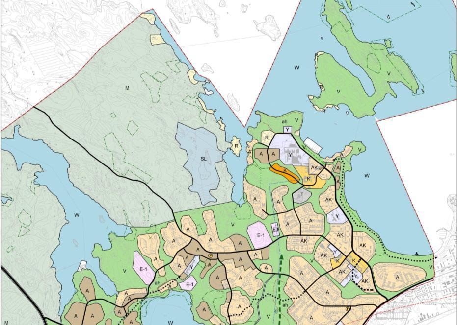Lappeenrannan keskustaajaman osayleiskaava Läntinen osa-alue Kaavaselostus 104 5.