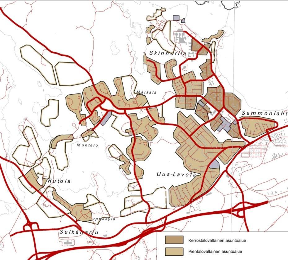 Lappeenrannan keskustaajaman osayleiskaava Läntinen osa-alue Kaavaselostus 108 erityisesti huomioitava uudisrakentamisen sopeuttaminen kaupunki- tai maisemakuvallisesti tai kulttuuriympäristön