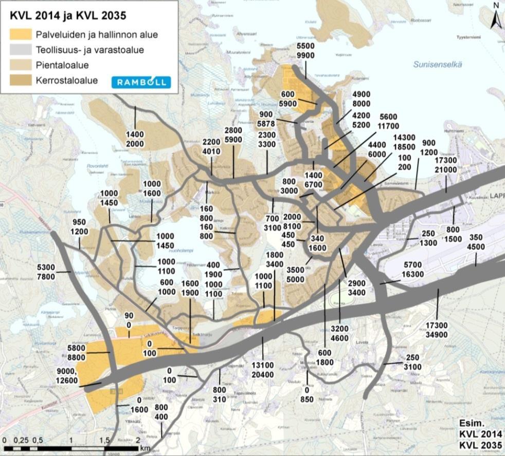 153 Lappeenrannan keskustaajaman osayleiskaava Läntinen osa-alue Kaavaselostus 8.4.