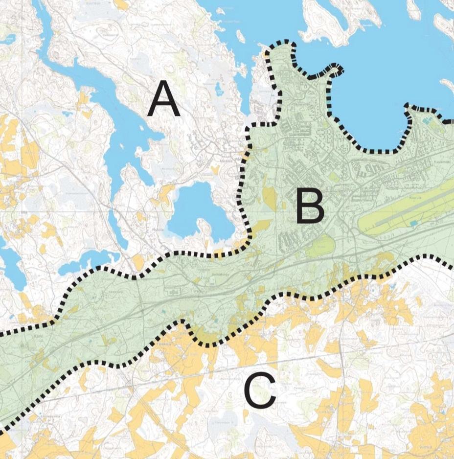 Lappeenrannan keskustaajaman osayleiskaava Läntinen osa-alue Kaavaselostus 24