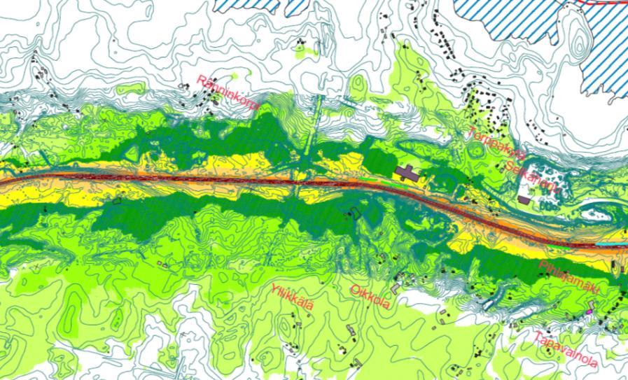 75 Lappeenrannan keskustaajaman osayleiskaava Läntinen osa-alue Kaavaselostus Kuva 47.
