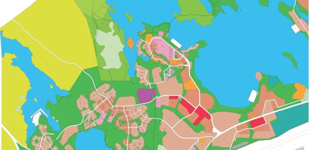 Valtateiden 6 ja 13 eritasoliittymän ympäristöön on laadittu