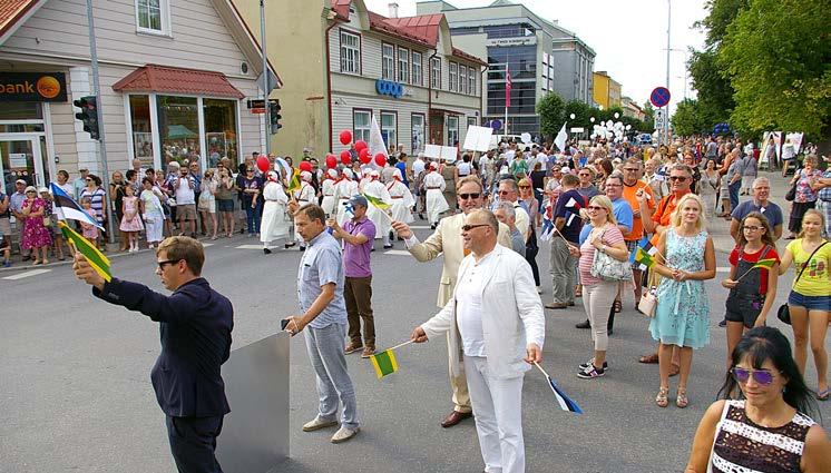 8 Võru Linna Leht September 2018 KUU PILDIS Võru linn tähistas 234. sünnipäeva Võru linna 234. sünnipäeva puhul 17. ja 18.