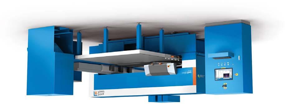 Uusi kombikone Sharp-mallistoon Material loading Skeleton removal Automatic small part sorting Part picking Skeleton removal Prima Power esitteli